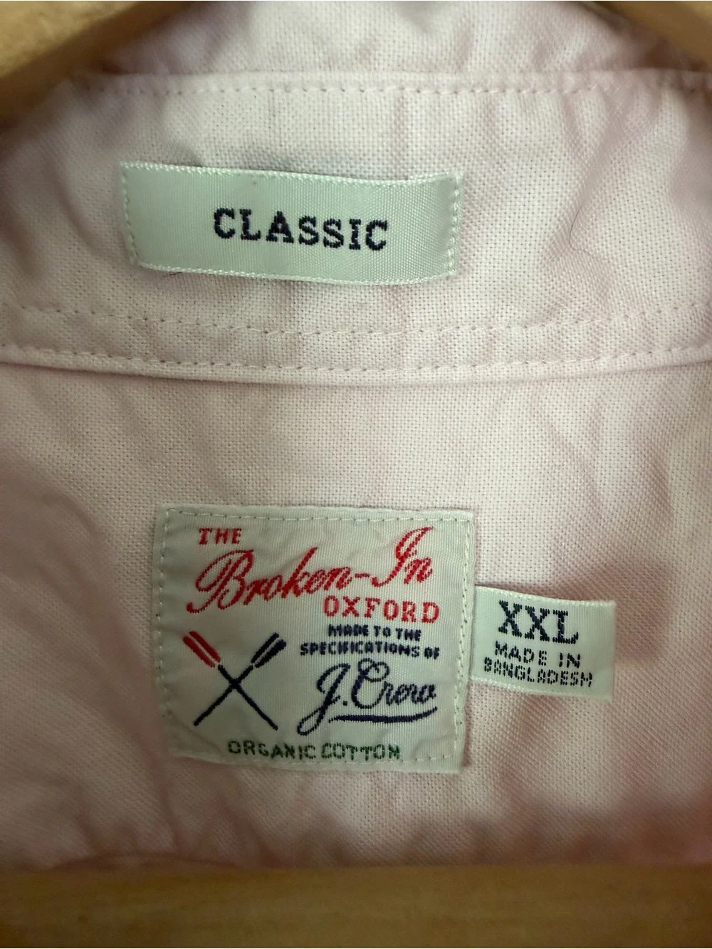 J. Crew light pink